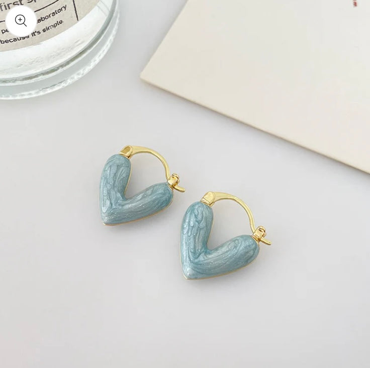Heart earring -43