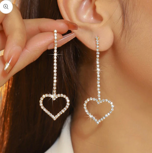 Heart earring-11