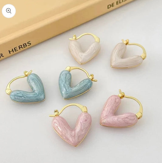 Heart earring -43